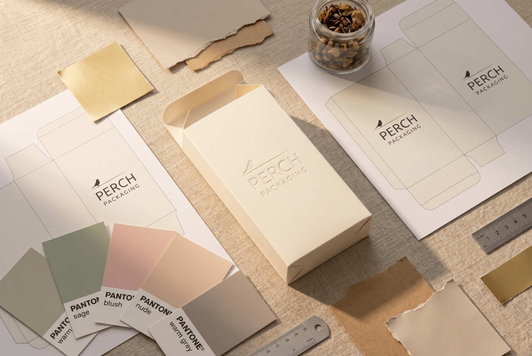 Perch Packaging studio interior