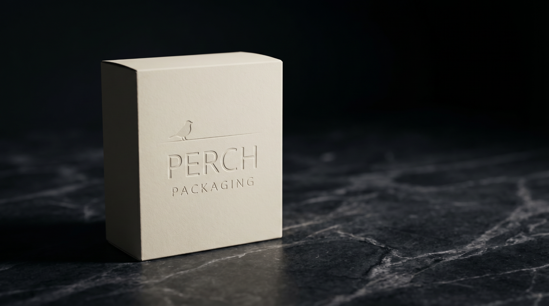 Embossed Perch Packaging box